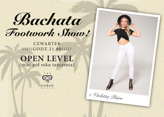 bachata footwork show